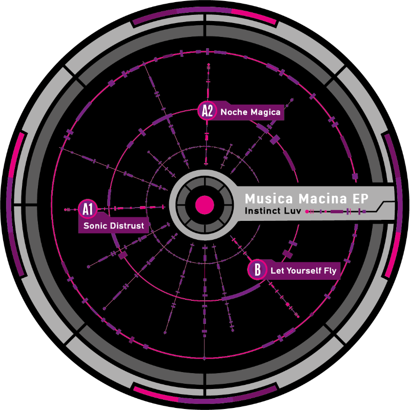 Instinct Luv – Musica Macina EP O.C.D. OCD013 techno vinyl Australia