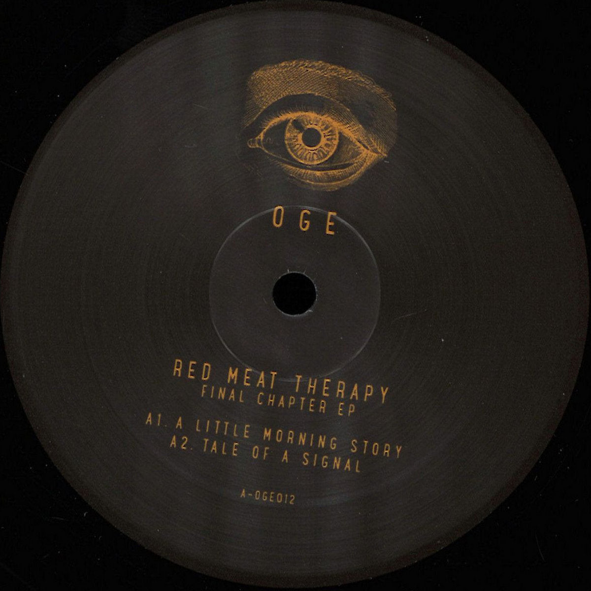 Red Meat Therapy Final Chapter EP Oge OGE012 minimal house vinyl record Australia