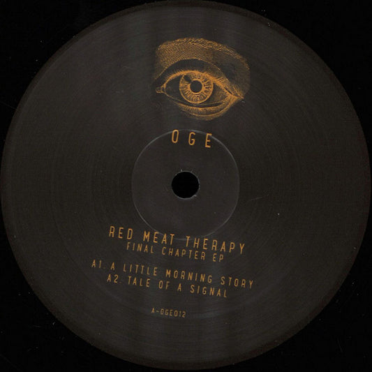 Red Meat Therapy Final Chapter EP Oge OGE012 minimal house vinyl record Australia