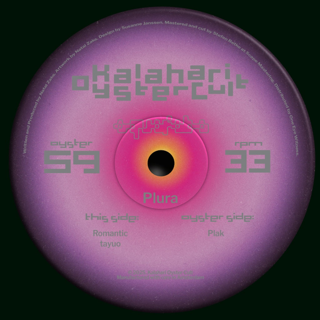 Aquafaba Plura Kalahari Oyster Cult OYSTER59 techno vinyl record Australia