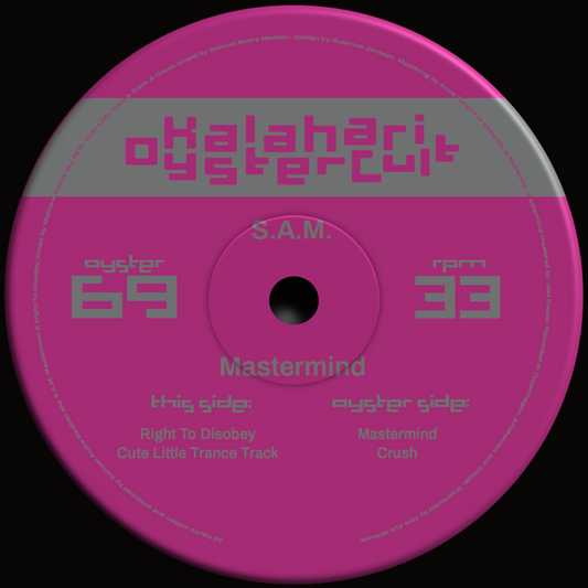 S.A.M. Mastermind Kalahari Oyster Cult vinyl