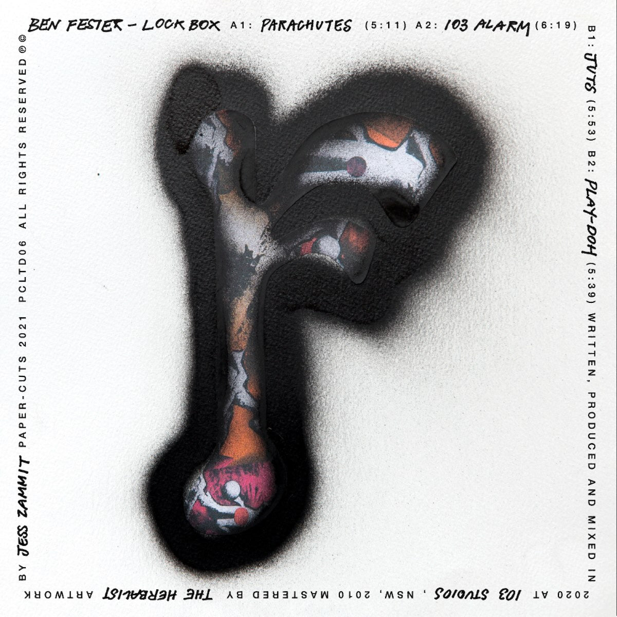 Ben Fester Lock Box on Paper-Cuts PCLTD06 vinyl record Australia
