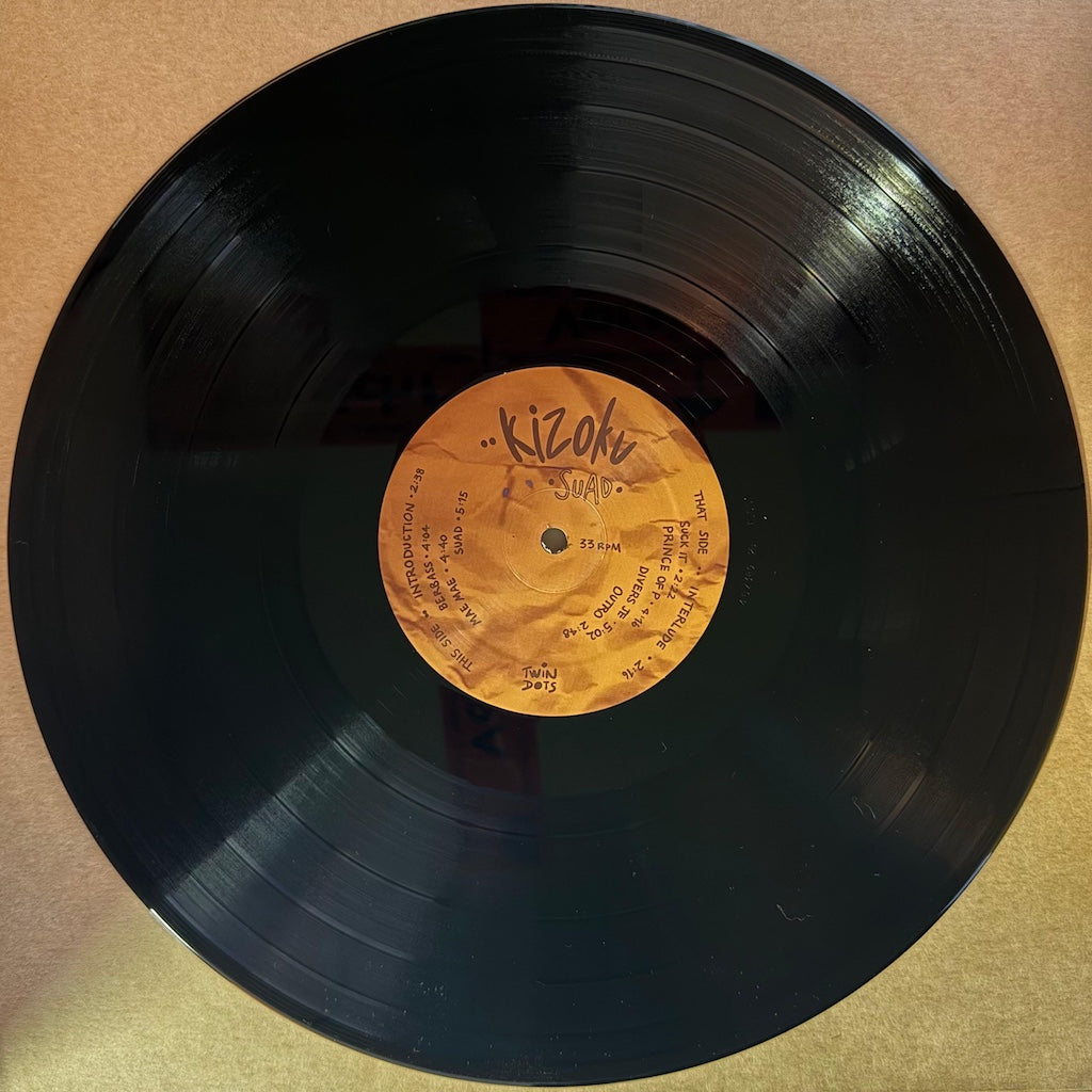 Kizoku Suad Twin Dots TD001 LP vinyl record Australia