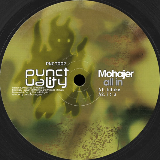 Mohajer all in on Punctuality PNCT007 vinyl record Australia