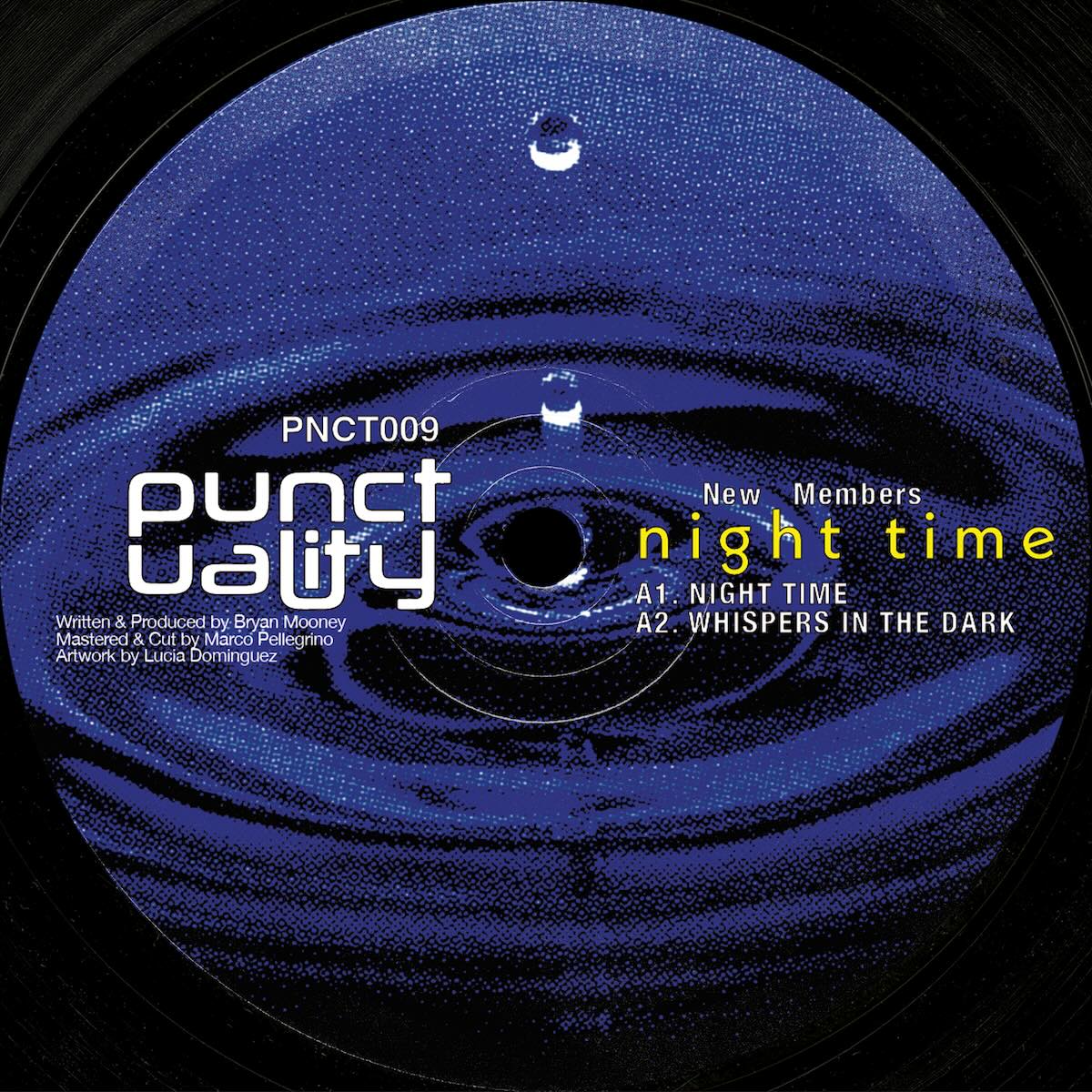 New Members Night Time on Punctuality PNCT009 vinyl record Australia