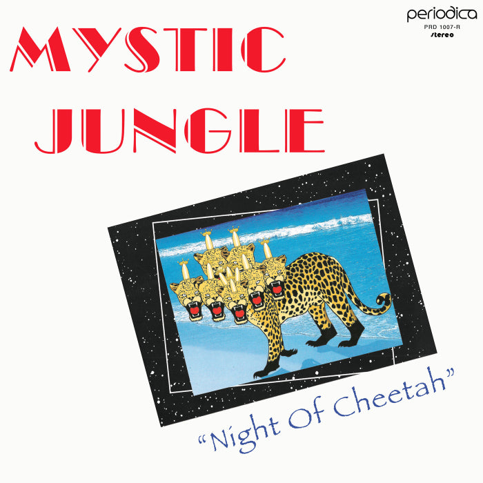 Mystic Jungle - Night Of Cheetah vinyl cover. Boogie, Disco, Electro style music