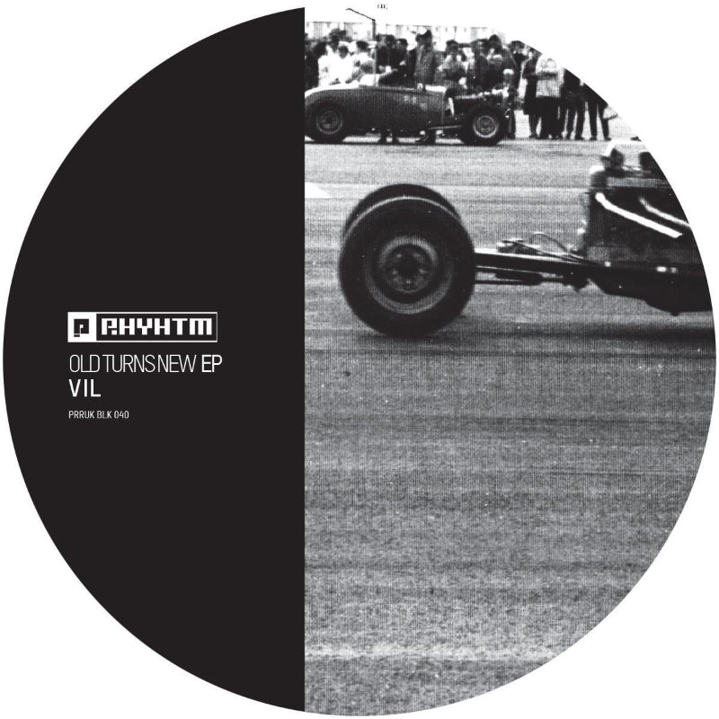 Cover of VIL – Old Turns New EP on Planet Rhythm Records (PRRUKBLK040)