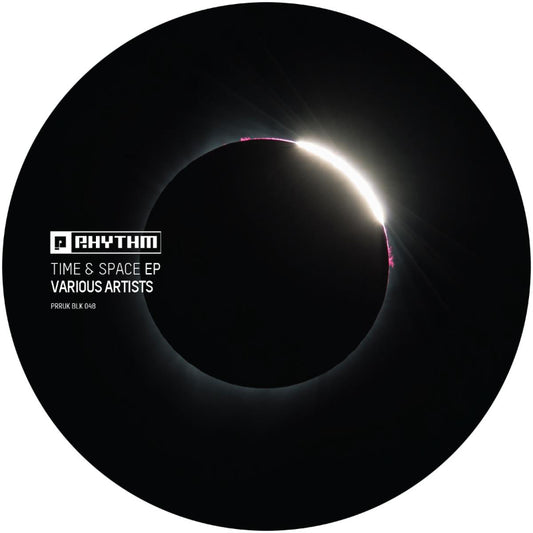 Cover art for Time & Space EP vinyl release on Planet Rhythm Records