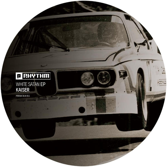 Cover of Kaiser – White Satan EP on Planet Rhythm Records (PRRUKBLK051)