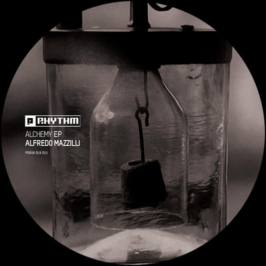 Cover of Alfredo Mazzilli – Alchemy EP vinyl on Planet Rhythm (PRRUKBLK055)