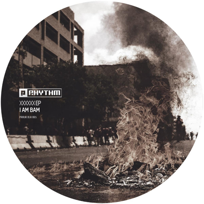 Cover art for I Am Bam – XXXXXX EP vinyl release on Planet Rhythm Records