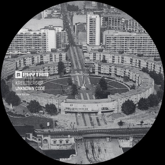 Cover of Unknown Code – Kreuzberg EP on Planet Rhythm Records (PRRUKBLK069)