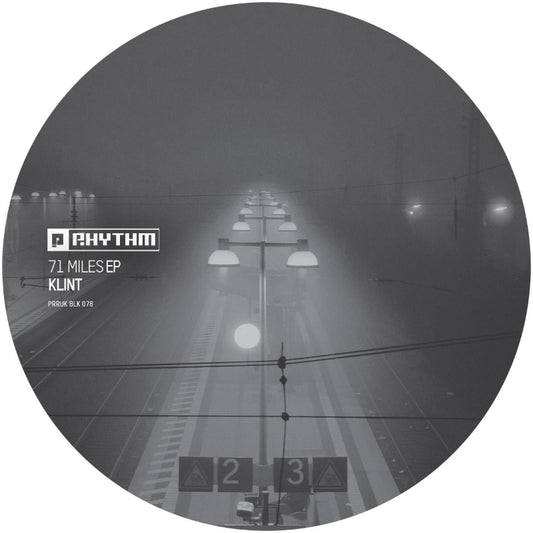 Cover of Klint – 71 Miles EP vinyl on Planet Rhythm (PRRUKBLK078)