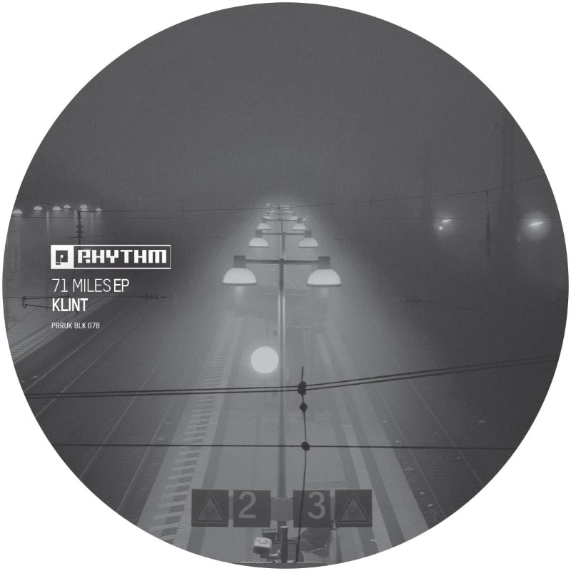 Cover of Klint – 71 Miles EP vinyl on Planet Rhythm (PRRUKBLK078)