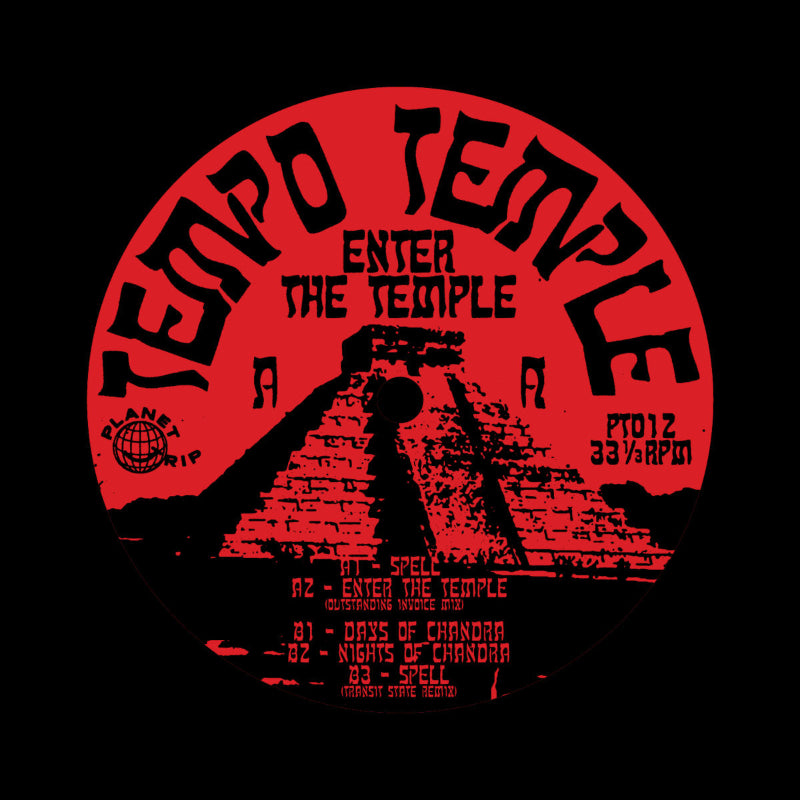 Tempo Temple Enter The Temple PT012 acid deep house techno vinyl sale Australia
