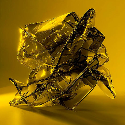 Decoder Prakasa Planet X PX-22 yellow marbled vinyl record Australia