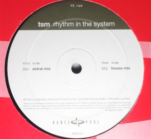 TSM – Rhythm In The System I Dance Pool (662915 6)