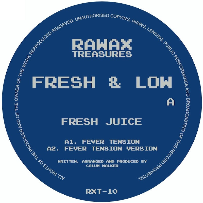 Fresh & Low Fever Tension Fresh Juice II RAWAX Treasures RXT-10 vinyl record Australia