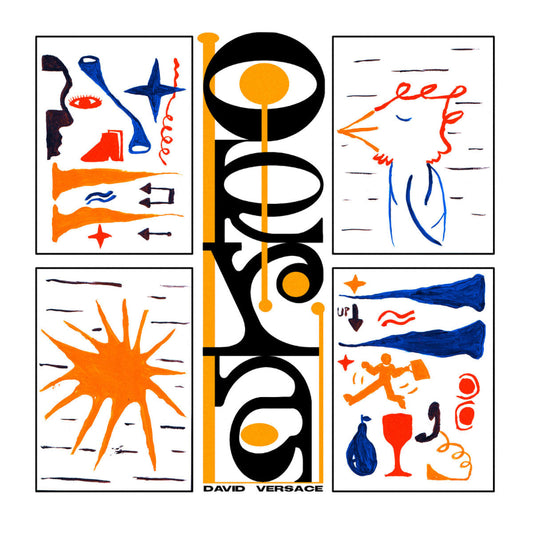 David Versace – Okra vinyl LP cover on La Sape Records SAPE021