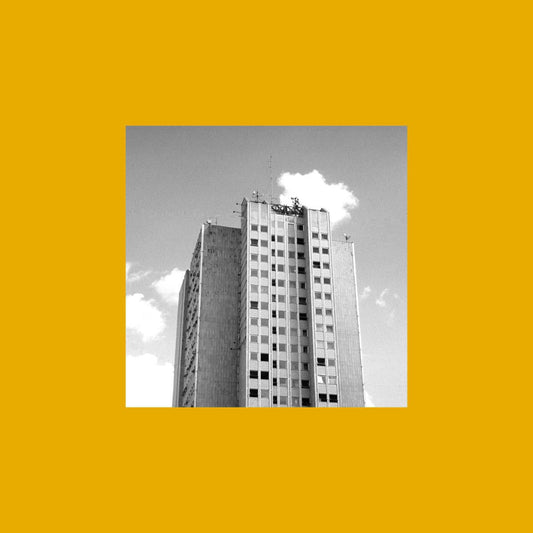 Li & ZOL – Landing EP 12" yellow vinyl cover featuring analog dub-house with mid-tempo minimalism and Balkan influences. Available for fast shipping across Australia