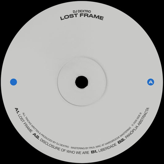 DJ Dextro – Lost Frame SIDE B SIDEB004 techno vinyl record Australia