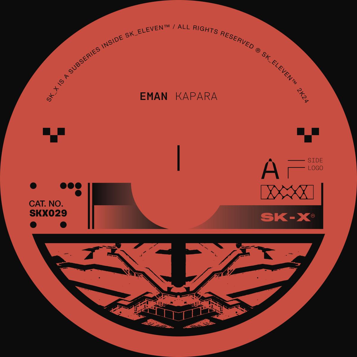 Eman Kapara SK-X SK11X029 techno vinyl record Australia