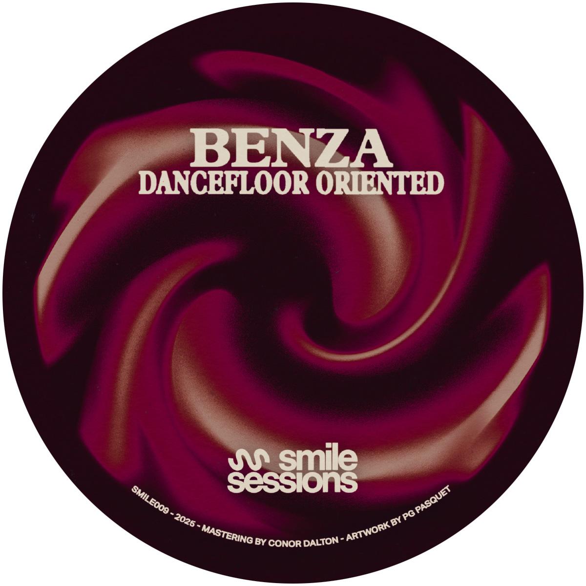 BENZA – Dancefloor Oriented EP on Smile Sessions SMILE009 2026 repress vinyl record Australia