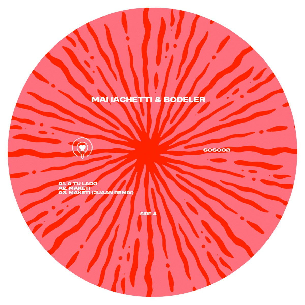SOS002 minimal house 12 inch vinyl with Jorge Savoretti remix Australia