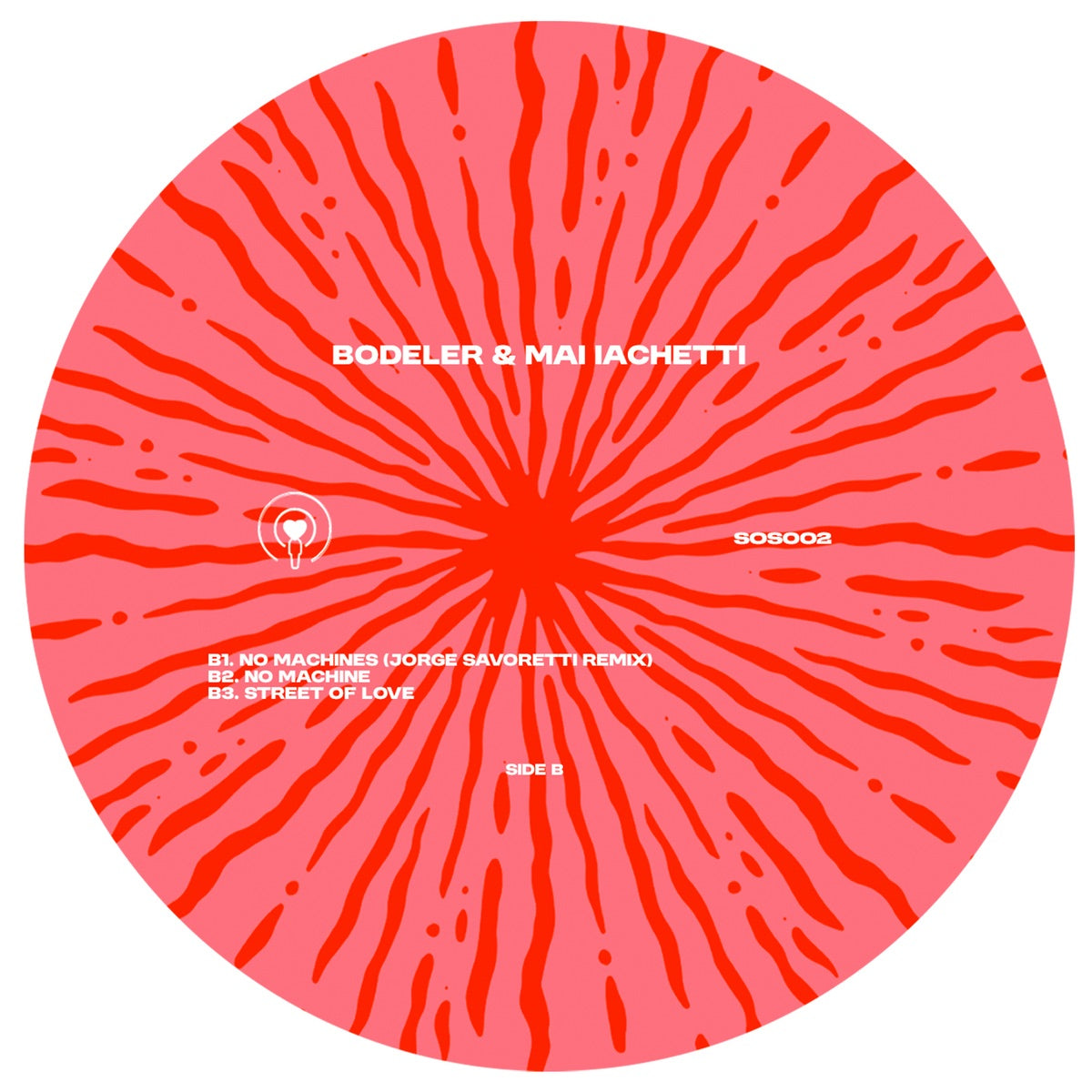 SOS002 minimal house 12 inch vinyl with Jorge Savoretti remix Australia