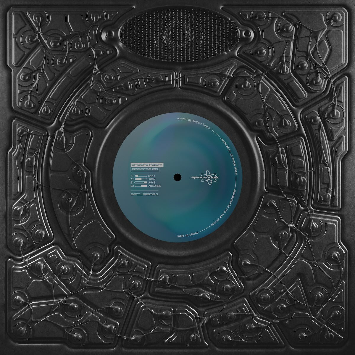 Anders Hajem Absorbe EP on space•lab SPCLAB021 vinyl record Australia
