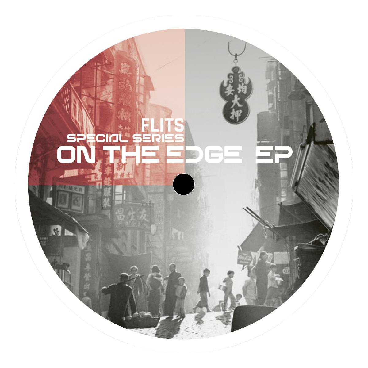 Flits On The Edge EP Planet Rhythm Records SPSERIES012 techno vinyl record Australia