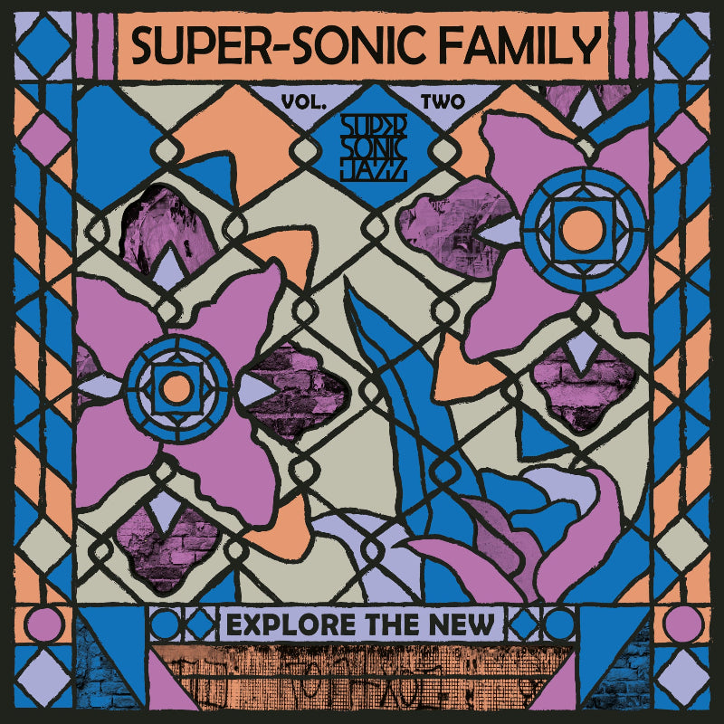 Super–Sonic Family Vol. 2 Super-Sonic Jazz LP modern jazz vinyl record Australia