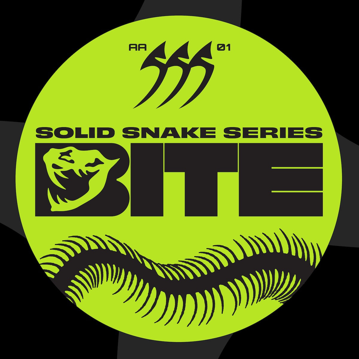 Various Artists Solid Snake Series 01 on BITE SSS01 vinyl record Australia