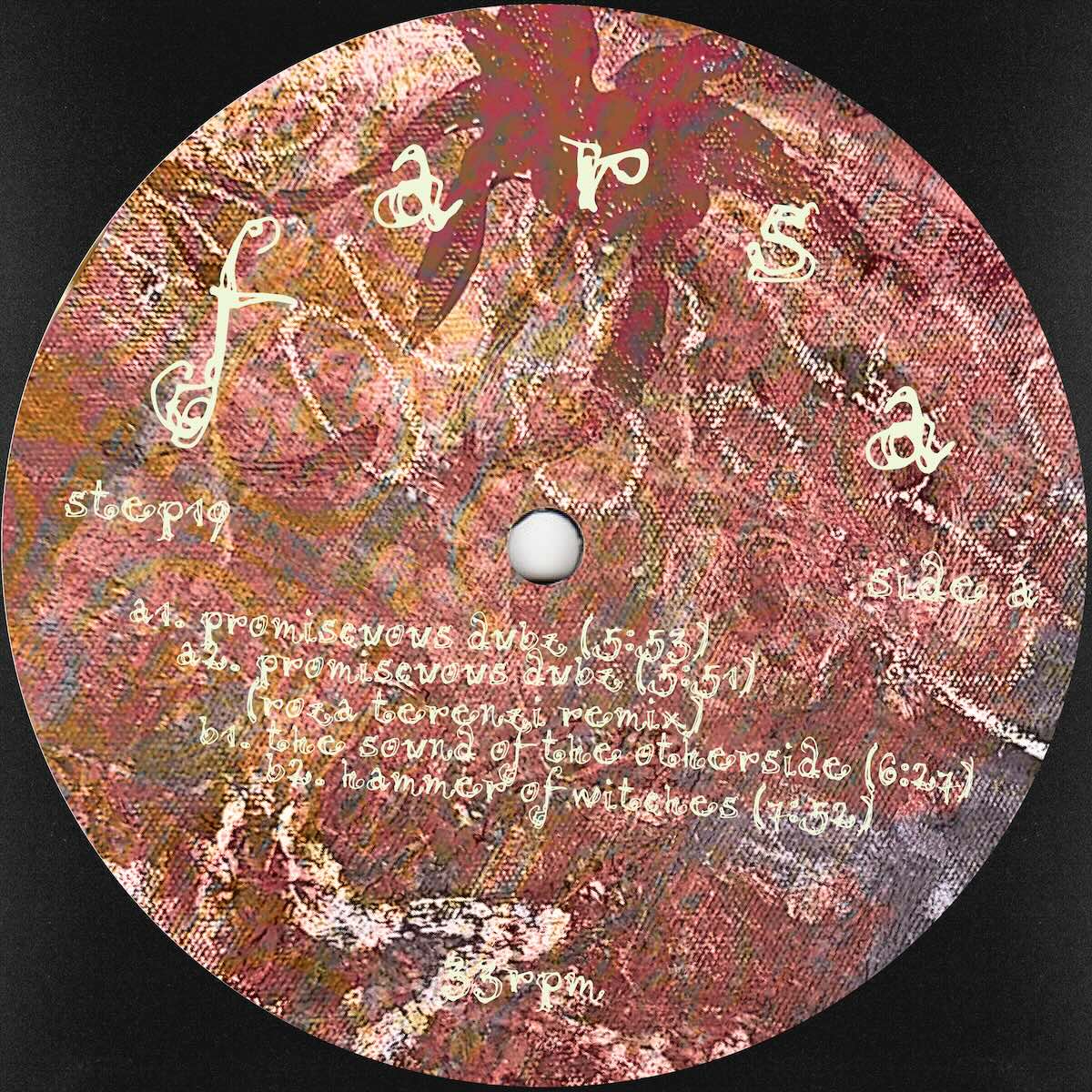 Farsa Promiscuous Dubz on Step Ball Chain STEP19 vinyl record Australia