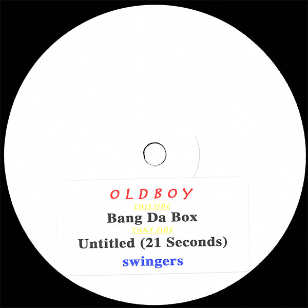 Oldboy Bang Da Box Untitled on Swingers SWINGIN-WAX-0001 vinyl record Australia
