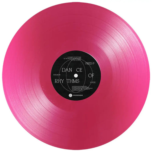 Fred P Dance Of Rhythms SYNCRO41 translucent purple deep house vinyl sale Australia