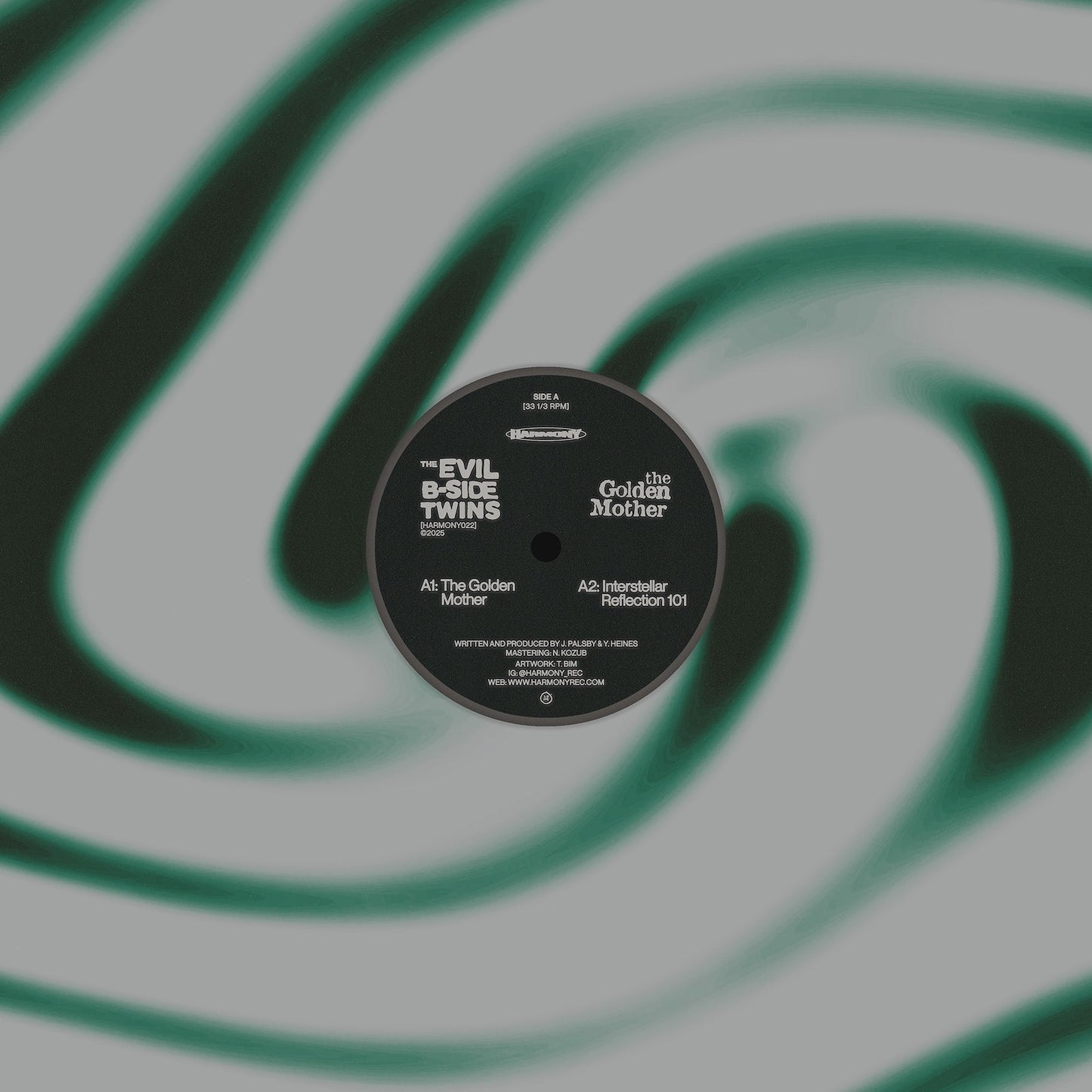 The Evil B–Side Twins – The Golden Mother Harmony Rec. HARMONY022 techno vinyl Australia