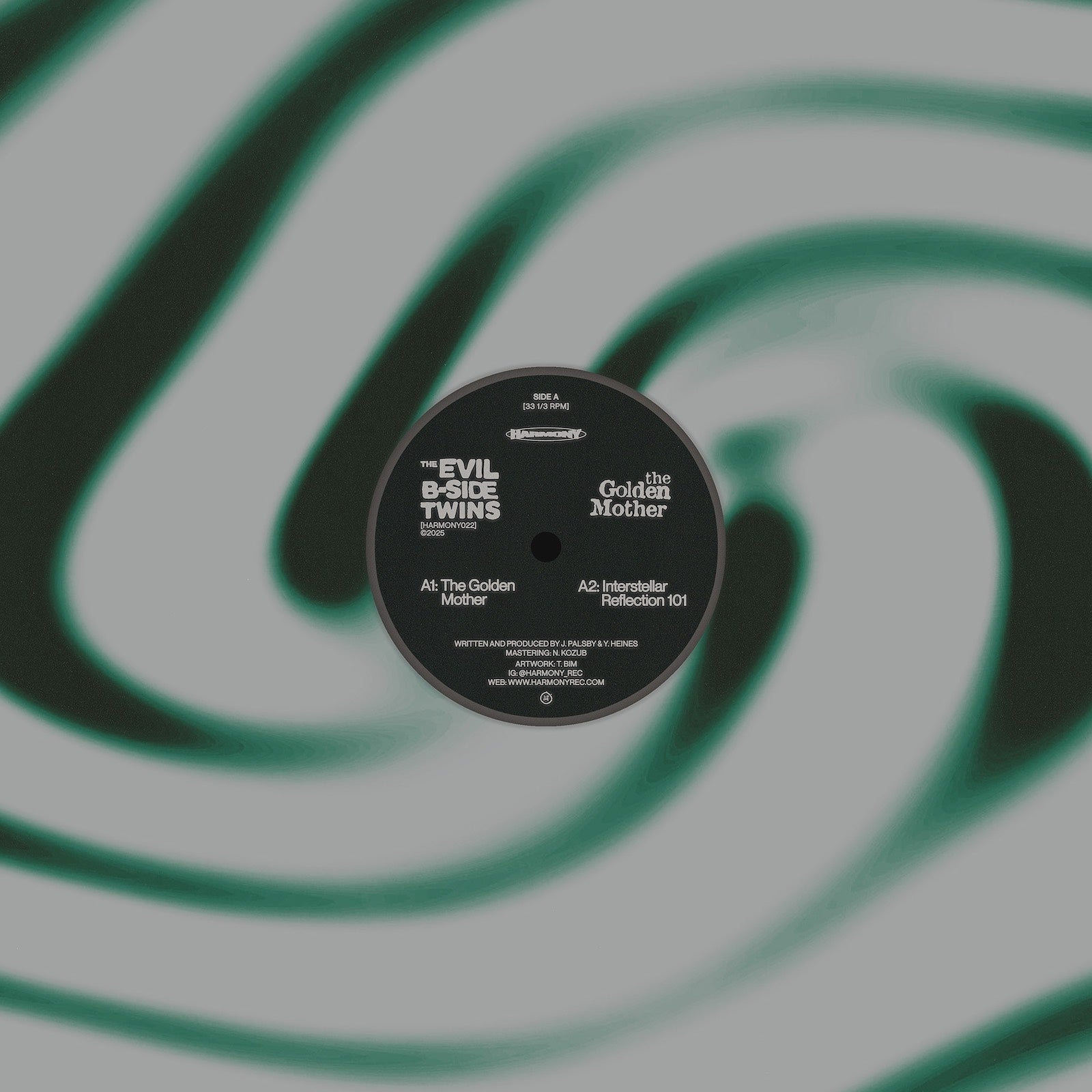 The Evil B–Side Twins – The Golden Mother Harmony Rec. HARMONY022 techno vinyl Australia