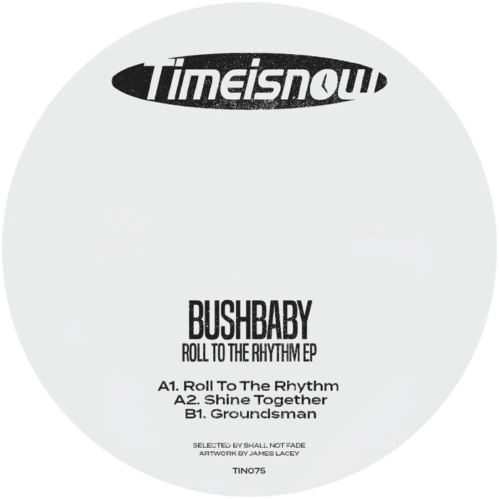 Bushbaby - Roll To The Rhythm EP vinyl cover art