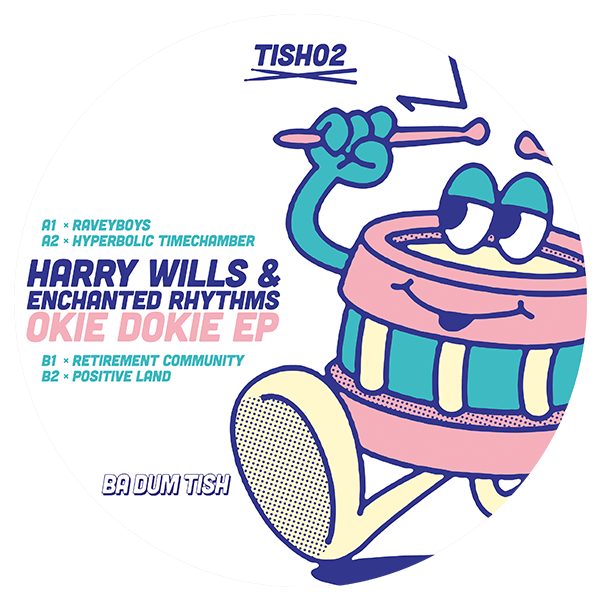 Harry Wills Okie Dokie EP Ba Dum Tish TISH02 techno electro vinyl record Australia