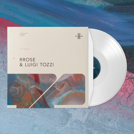 Rrose Luigi Tozzi Split Series 01 Technokunst TKST001 180g white 12 inch techno vinyl Australia