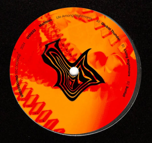 Matthias Life Among Nightmares Undersound Recordings USR032 vinyl record Australia