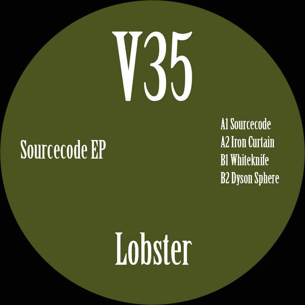 Lobster – Sourcecode EP on V35 V35007 techno vinyl record Australia