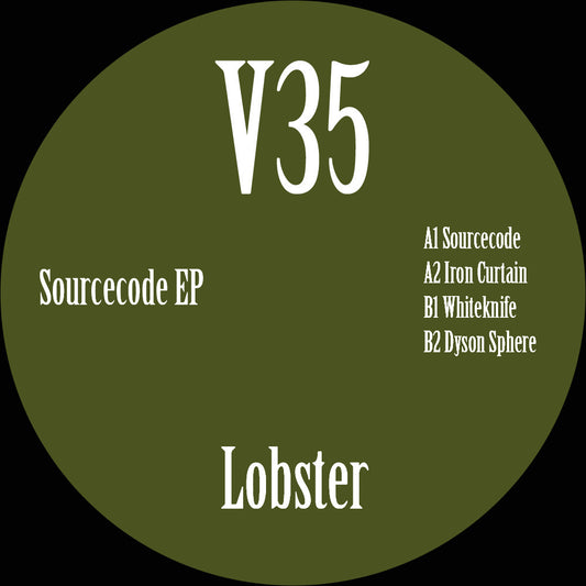 Lobster – Sourcecode EP on V35 V35007 techno vinyl record Australia