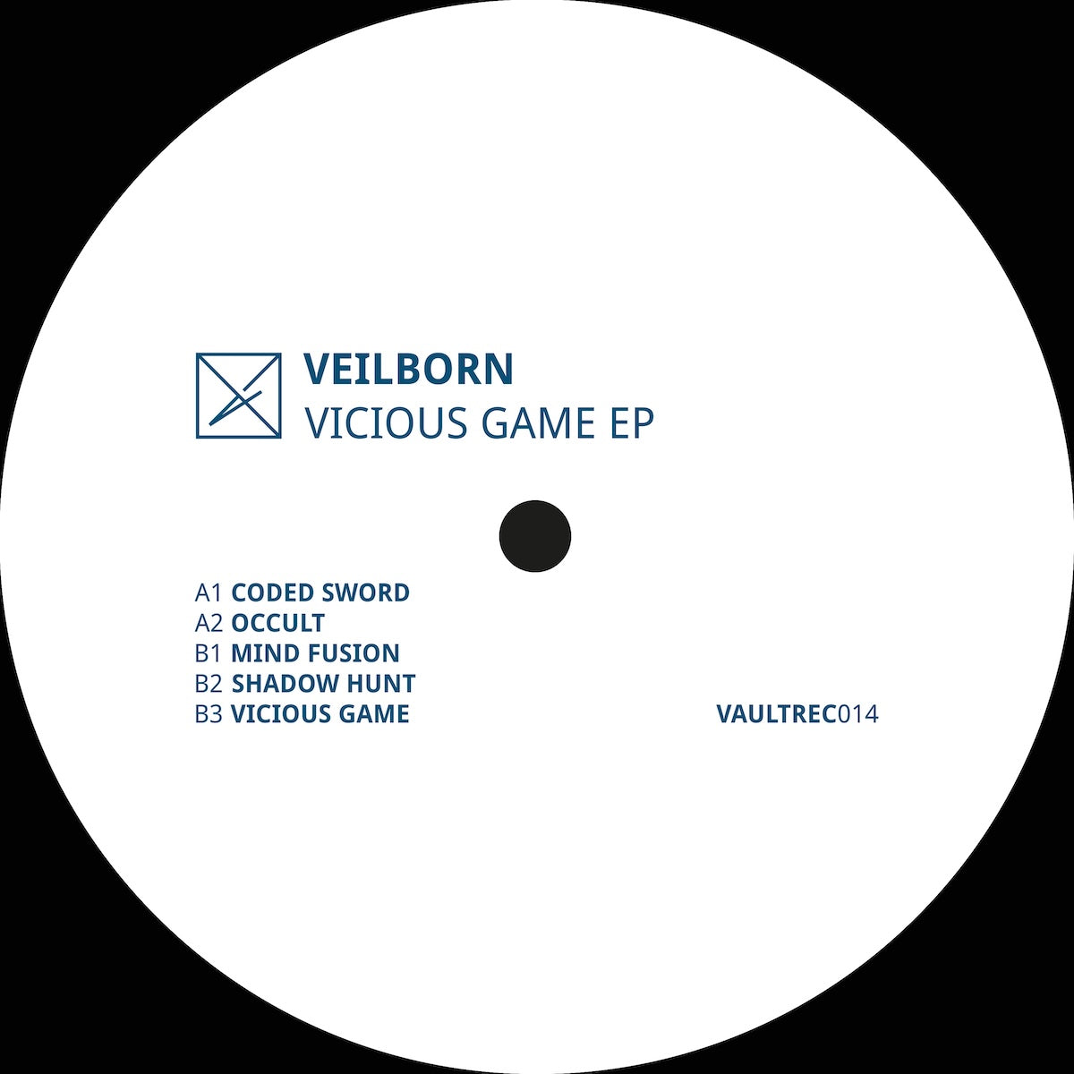 VEILBORN – Vicious Game EP on Vault Records VAULTREC014 180g techno vinyl record Australia