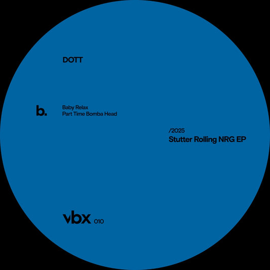 DOTT Stutter Rolling NRG EP VBX Music VBX010 vinyl record Australia