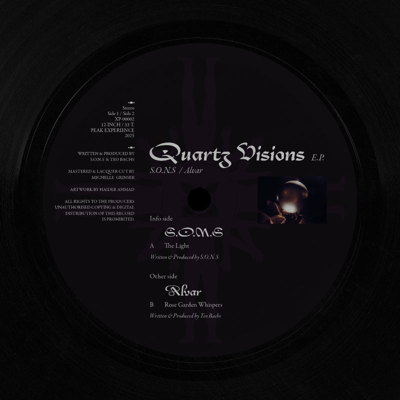 S.O.N.S Alvar Quartz Visions EP vinyl cover