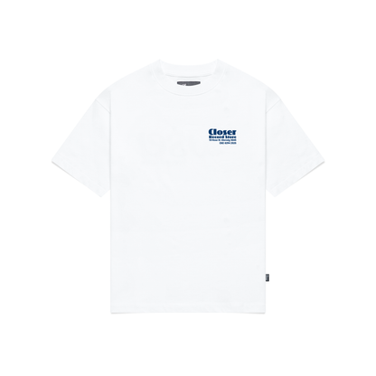 Closer Work Wear Tee - White