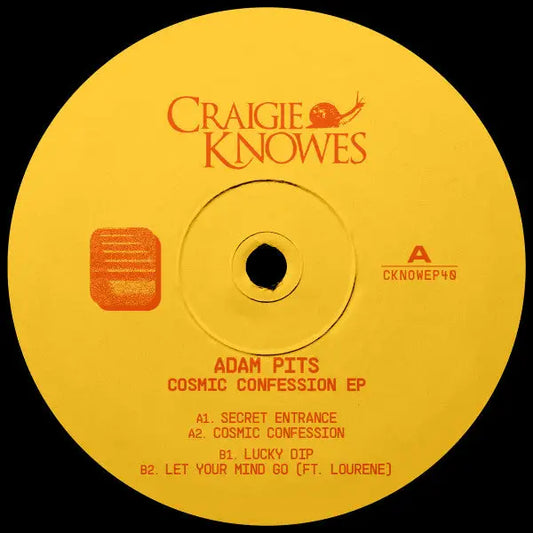 Adam Pits - Cosmic Confession | Craigie Knowes (CKNOWEP40) • Vinyl • Acid, Electro, Techno - Fast shipping