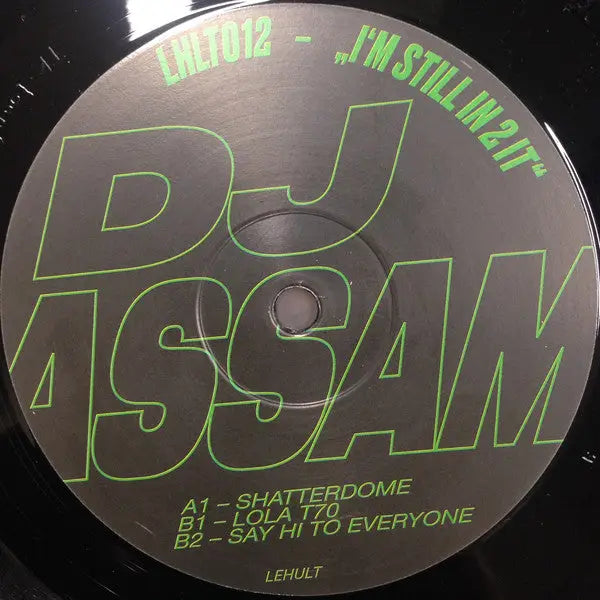 DJ Assam - I’m Still In 2 It | Lehult (LHLT012) • Vinyl • Deep House, Tech House - Fast shipping